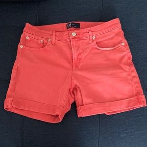 Gap Mid Rise Womens Shorts 2/26